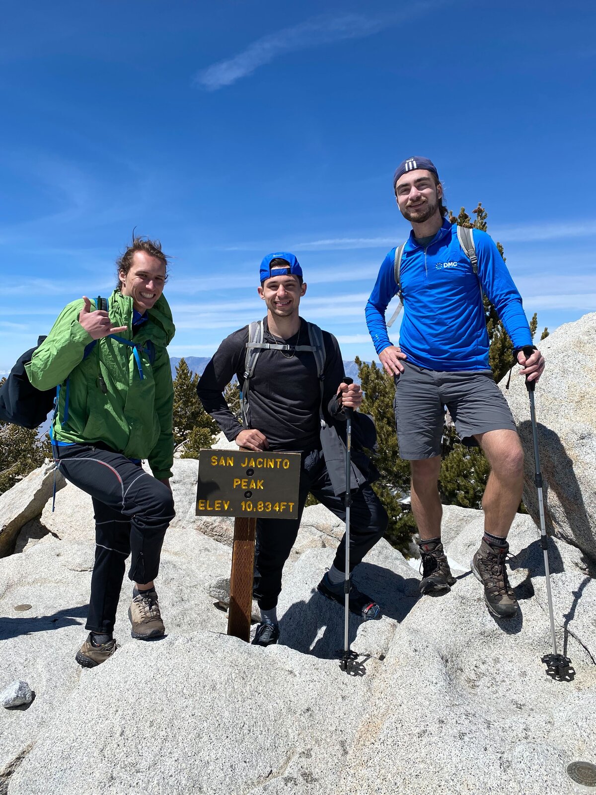 dmc san diego reaches the peak at san jacinto state park